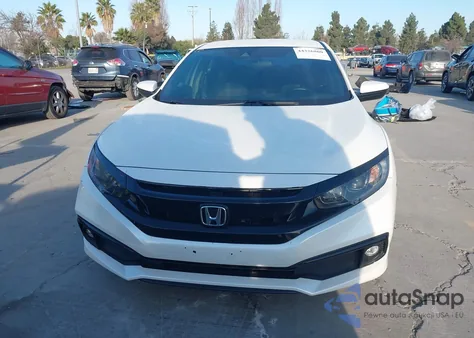 2020 Honda Civic Sport z USA, uszkodzony, nr VIN 19XFC2F8XLE216119